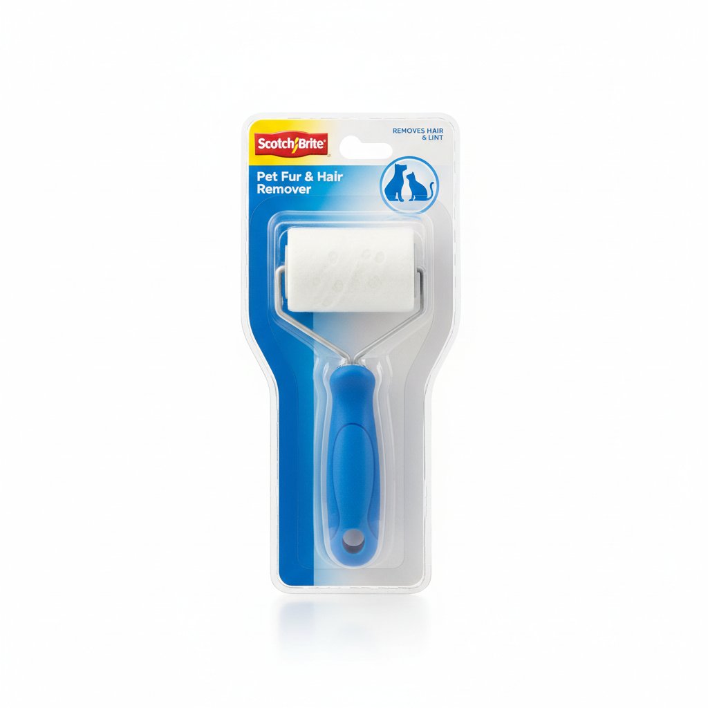 Scotch-Brite Pet Fur & Hair Remover — 1 roller + 60 sheets